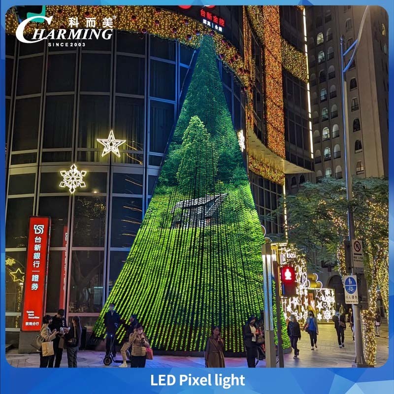 Charmant 2025 Nouvelle innovation CM 30C LED Pixel Light Haute luminosité Ip66 RGB Pour les hôtels et restaurants