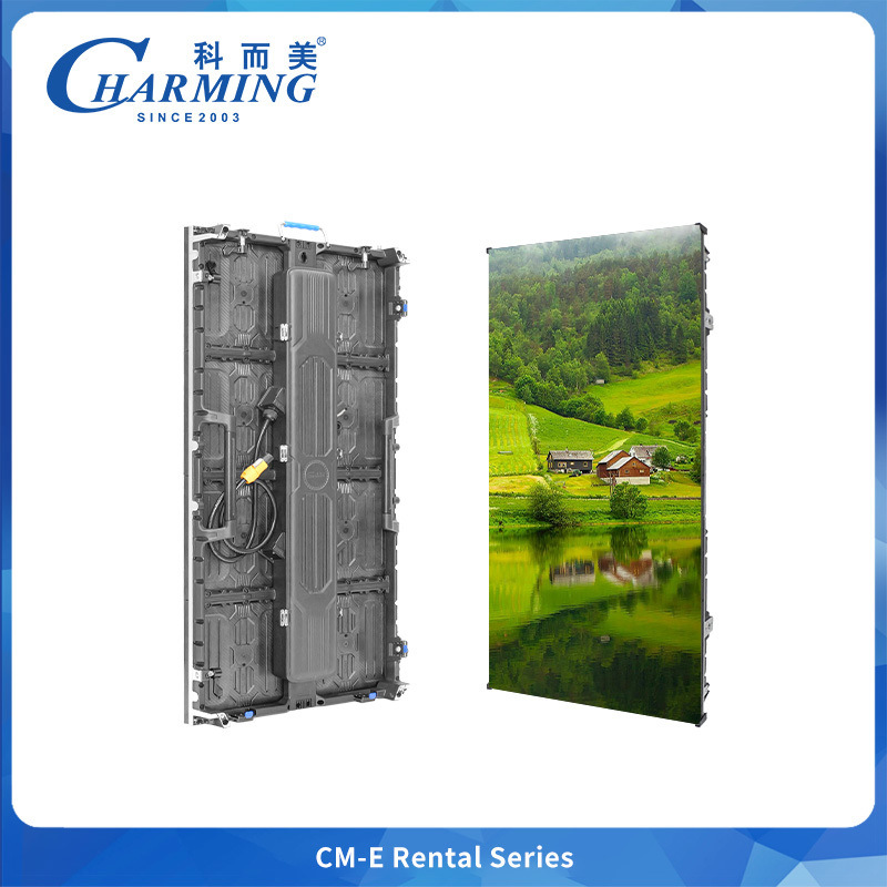 500x500mm/500x1000m 6,4 kg Location de l'affichage à LED Cabinet Intégration du câble d'alimentation pour les événements de concert