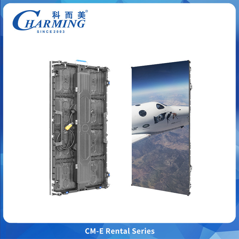 Intégration du cordon d'alimentation de l'armoire Écran LED de location extérieur pour événement de scène de concert