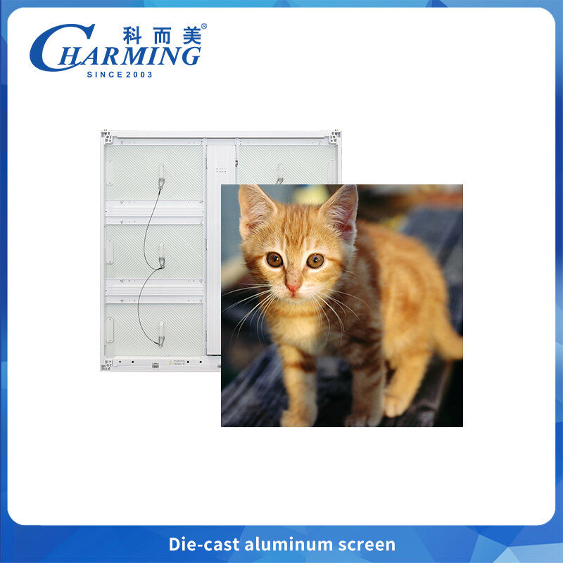 câblage caché affichage extérieur LED P6 installation fixe pour la publicité avec une luminosité élevée de l'usine de Chine