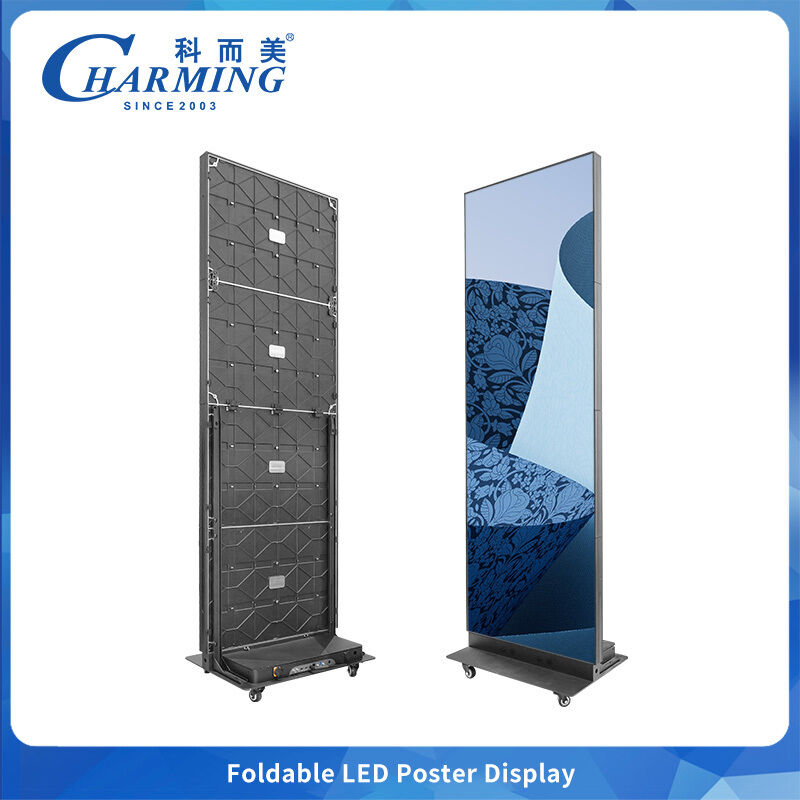 Écran d'affichage à LED SMD2020 P2.5 pliable à angle intérieur 180°