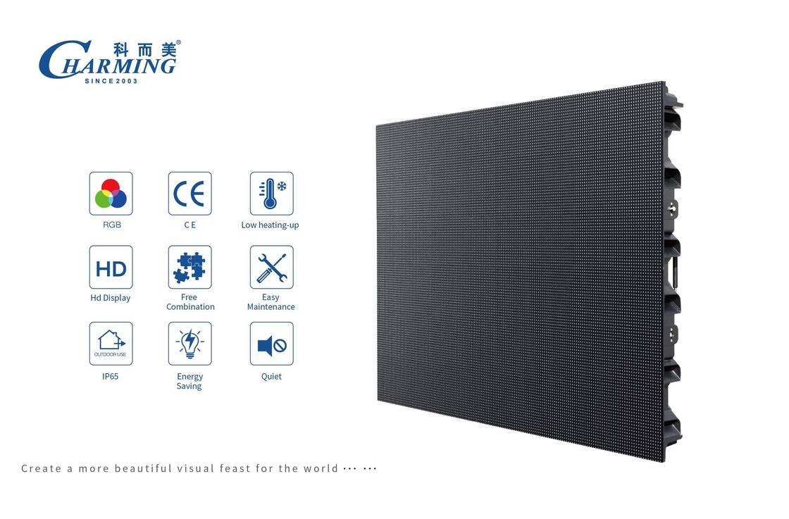 Écran LED extérieur P4 – Haute luminosité et large gamme de couleurs, indice d'étanchéité IP65, performances fiables pour les environnements exigeants