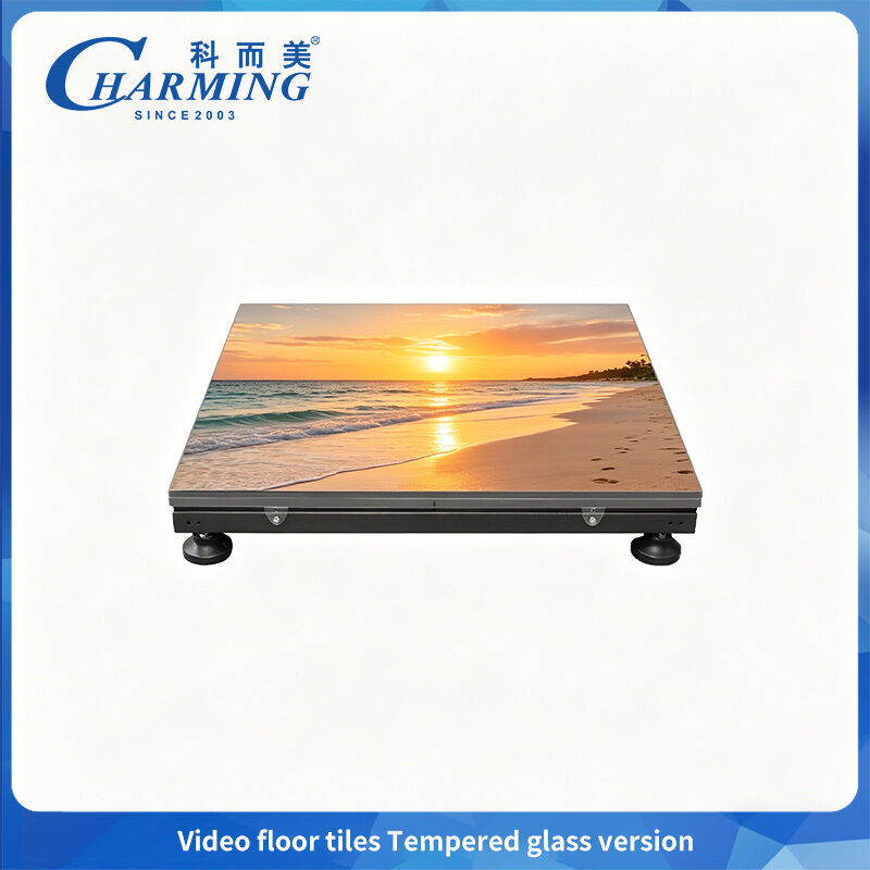 SMD1415 Affichage LED de la piste de danse P2.6 avec protection 360° en verre trempé