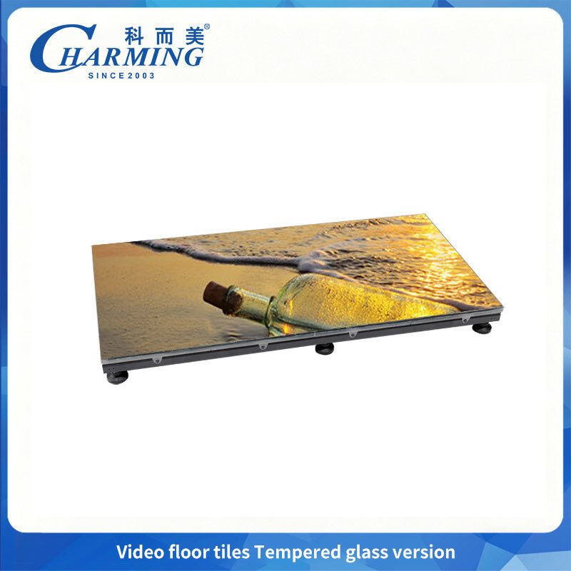 65536Dot/m2 Affichage LED de la piste de danse P3.91 avec verre trempé Version 14-16 Bit Grain Level
