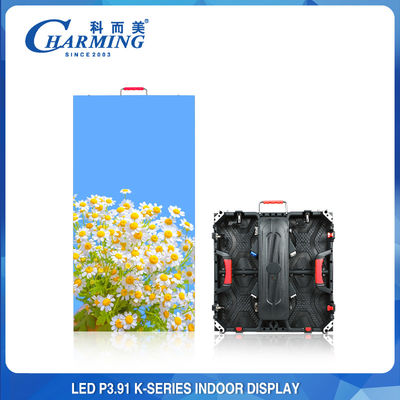 Anti-collision du mur visuel d'intérieur 3840HZ P3.91 d'Antiwear 256x128 LED anti