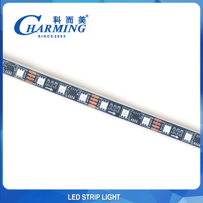Bande lumineuse de Multiscene SMD5050 RVB, lumière LED de club de contrôle de SPI