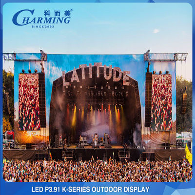 Biens multi de scène de l'affichage à LED de location d'étape en aluminium 50x50CM 200W