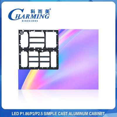 Mur d'intérieur antichoc de 200W LED, écran fixe sans couture de 4K P2.5 LED