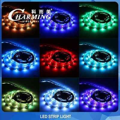 largeur de la lumière de bande de 10MM de 14W IP42 DC12V RVB LED pour la boîte de nuit