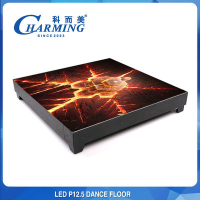 La piste de danse de disco d'AC180-240V, la moelle P12MM de pixel allument des tuiles de piste de danse