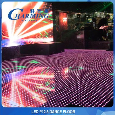 Portable interactif de piste de danse de P12.5 LED pour l'hôtel de club de mariage