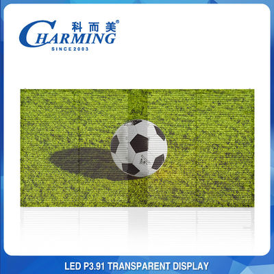 256x64 Film de panneau LED transparent 16 bits polyvalent pratique