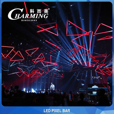 Commandez individuellement la lumière extérieure de tube de 64 pixels LED pour la location