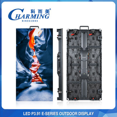 écran durable de la location LED de l'étape 256x128, location de panneau d'affichage de l'alliage d'aluminium LED