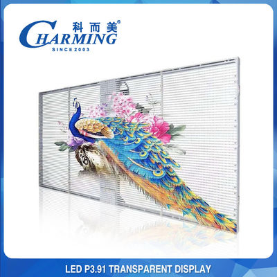 Étanche voir à travers l'affichage vidéo transparent 3840Hz de mur pratique