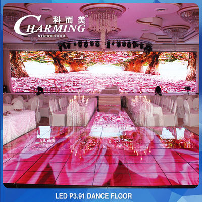 P3.91 Planche de danse à LED Planche vidéo à louer Événement Exposition de mariage
