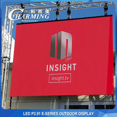 Affichage de mur visuel de location extérieur de LED P3.91 200W 1920HZ-3840HZ