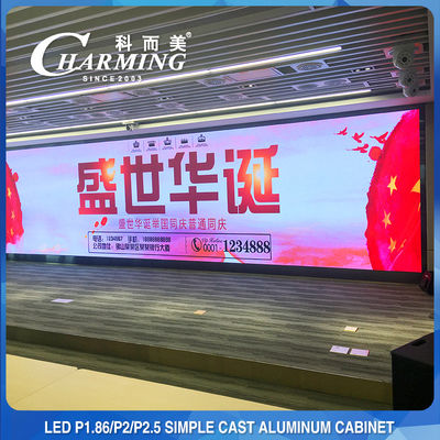affichage à LED fixe d'intérieur de 4K HD P1.2 P1.5 P1.8 pour la salle de conférence