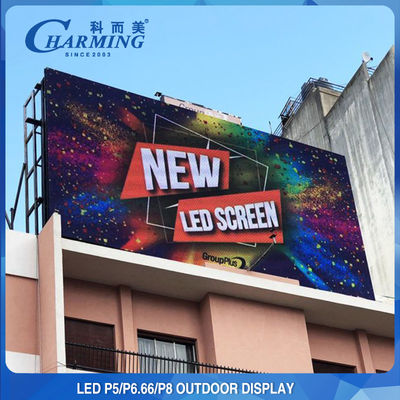 mur visuel extérieur de 1200W P5 P8 LED imperméable pour la publicité