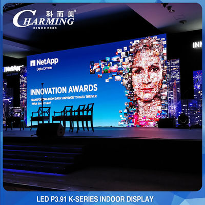 P3.91 matériel pratique d'alliage d'aluminium d'écran d'affichage à LED de location