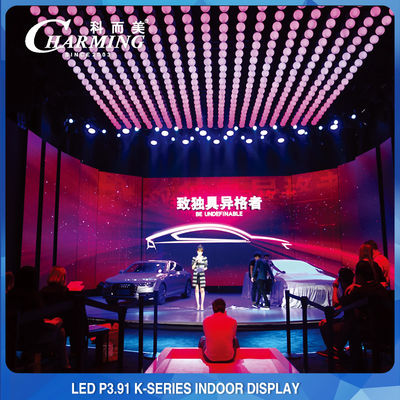 Affichage à LED de location 3840hz P3.91 256x128 de la CE 500x1000mm pour le loyer