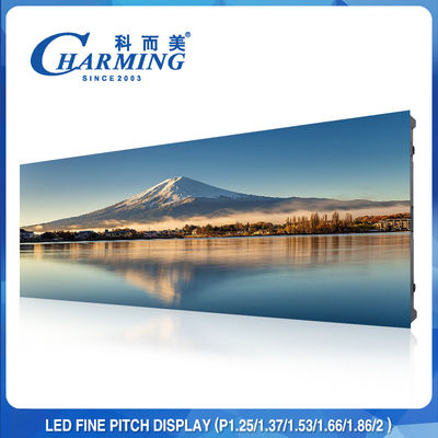 Écran d'affichage à LED de lancement fin d'intérieur P1.53 P1.86 P2 pour le hall commercial
