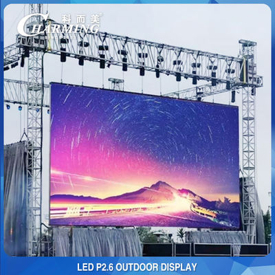 Le mur visuel multifonctionnel de P2.6 LED montrent la location extérieure pour la foire commerciale de concerts