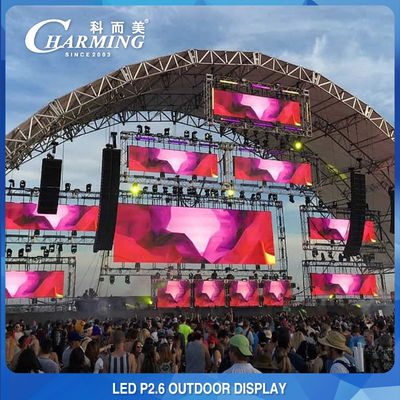 Lancement vidéo multiscène de pixel d'affichage de mur du bit HD LED d'IP65 16 2.6mm