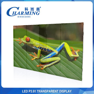 4k location extérieure visuelle transparente imperméable de l'écran P3.91 5000Cd/M2