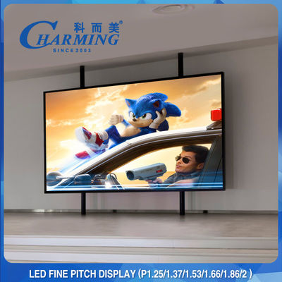 64x48CM que HD P1.86MM a fixé l'affichage à LED d'intérieur 4K régénèrent pour l'émission de TV
