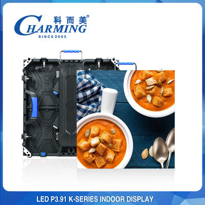 2.6 mm Pixel Pitch Indoor LED Displayl Avec 13,5 kg de poids de cabine léger et le matériau d'alliage d'aluminium