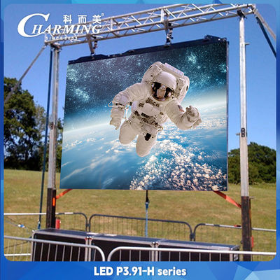 En plein air, scène géante en arrière-plan LED Mur vidéo P3.91 Affichage à LED sans soudure 500x500mm