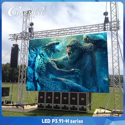 P3.91 Série H Affichage murale LED extérieur Location d'écran Vidéo sexy Pour la scène de DJ