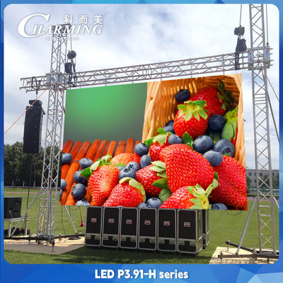 P3.91 Publicité extérieure Écran mural vidéo LED IP65 étanche