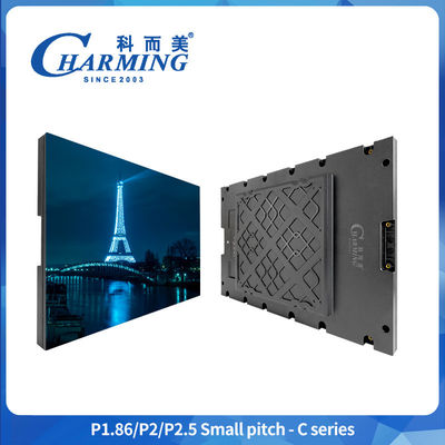 P1.86-P2.5 Affichage à LED à haute résolution à l'intérieur 16 bits Panneau à LED transparent