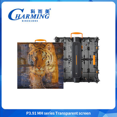 Écran transparent à LED 500*500 mm P3.91 Écran publicitaire