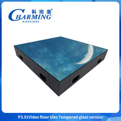 P3.91 Écran LED IP65 imperméable à l'eau et résistant aux taches Plancher extérieur de mode Led Plancher de danse Led Écran en verre Led Plancher de danse Led Dj Wedding Led Plancher