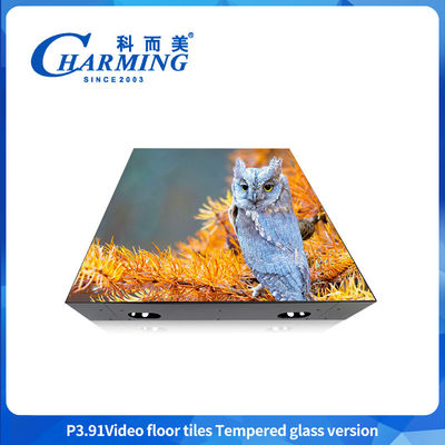 Ip65 Protection avancée contre l'eau et les taches 4k Rgb Full Color Vidéo lumineuse Parquet de danse P3.91 Led Parquet de danse Écran de nuit