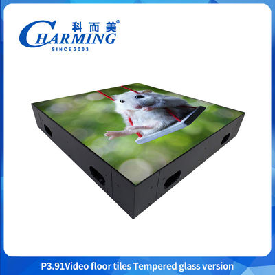 Couverture en verre ultra fin à l'intérieur et à l'extérieur, cadre en fer, plancher de scène, panneau numérique interactif, mur vidéo, sol de danse, écran LED