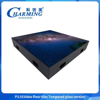 P3.91 Pantalla à haute résolution flexible pour la publicité Écran de scène géant LED Parquet de danse