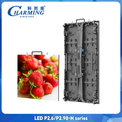 Écran mural vidéo LED Hd 2k 4k P2.6 P2.98 Smd Couleur complète Intérieur Panneau LED Matrice Location LED Affichage LED Écran incurvé