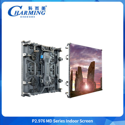 Écran à LED flexible Écran incurvé intérieur P2.98 MD série 7680HZ Led Video Wall