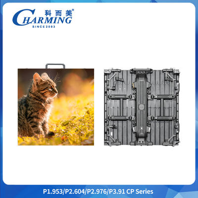 Écran LED P3.91 Panneaux 7 kg Suspension debout 4500CD Luminosité Location Téléviseur portable Vidéos imperméables à l'eau Signalisation numérique extérieure Et affichage