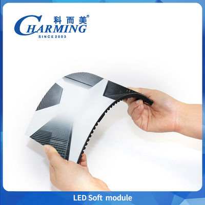 Produit populaire P1.86/P2/P2.5/P3.076 Module souple LED intérieur 220v 4k LED Affichage flexible pour bar / mariage