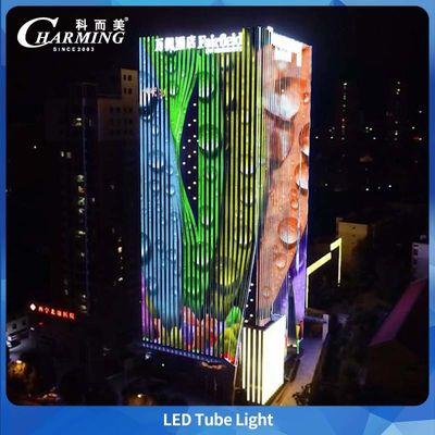U38 RGB LED Tube Light DC24V Vue à 140° pour les projets extérieurs