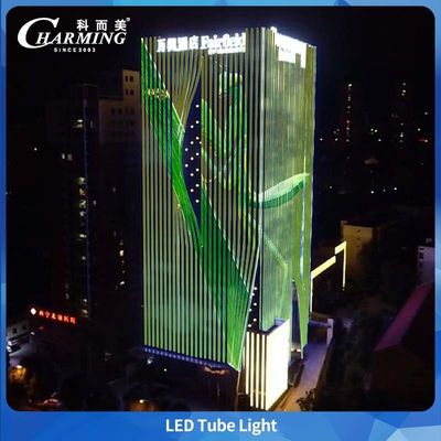 RGB plus de 50000Heures de durée de vie de façade lumineuse à LED pour la décoration extérieure de contours d'hôtel