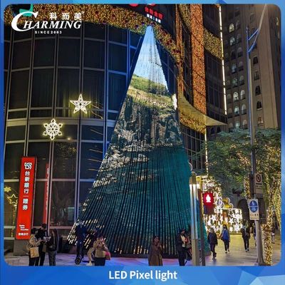 Charming 2025 Next-Gen LED Pixel Light 40D 40×27.3mm IP66 Réservoir pour PC étanche pour les attractions touristiques Éclairage Décoration architecturale