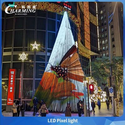 Charmante marque Pixel Light avec pleine couleur RGB IP66 Utilisation pour l'éclairage du bâtiment et l'éclairage du pont