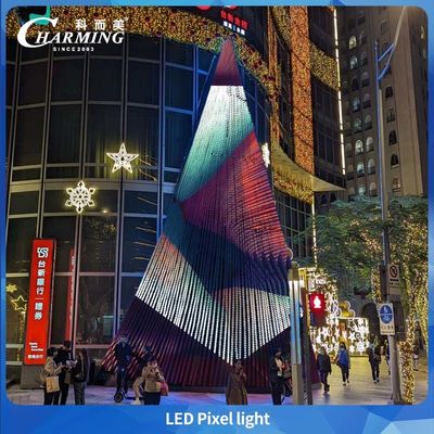 SMD3535 50C LED Pixel Lights IP66 Contrôle SPI étanche pour les murs extérieurs
