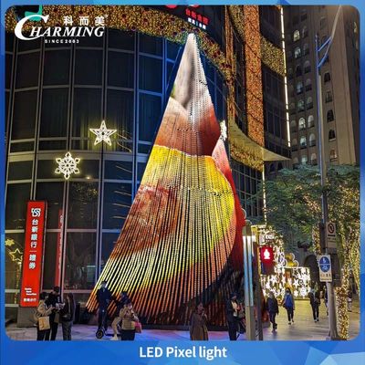 Charmant nouveau produit d'innovation 2025, lumière LED pixel 40D 40*27.3MM, matériau PC, IP66, décoration des attractions touristiques